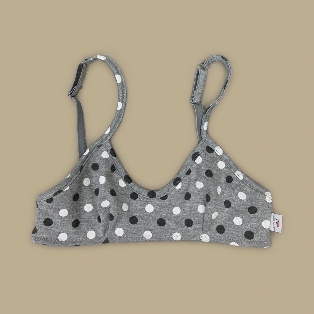 Vacchetti | Reggiseno Ragazza Triangolino Senza Ferretto 31985 Cotone Elasticizzato