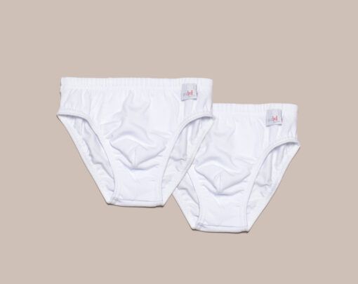Vacchetti | 2 Slip Bambino Bielastico 3362/02 Cotone Elasticizzato