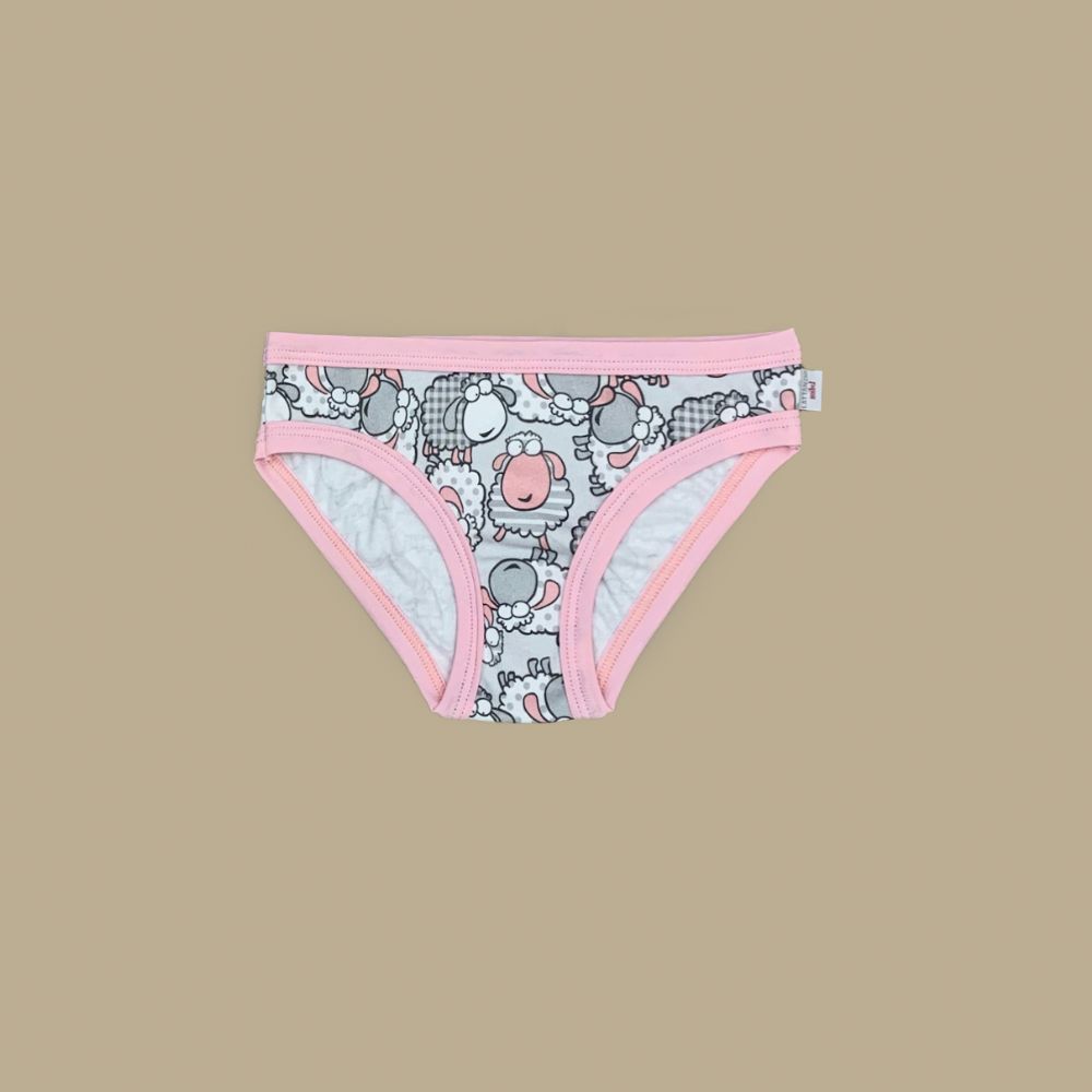 Vacchetti | Slip Ragazza Elastico Foderato 33988 Cotone Elasticizzato
