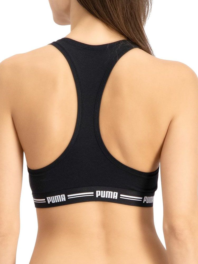 Vacchetti | Reggiseno Sportivo Brassiere Puma Incrocio Sulla Schiena 604022001 Cotone Elasticizzato