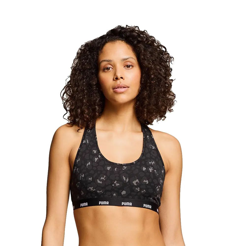 Vacchetti | Reggiseno / Brassiere Sportiva Senza Ferretto Fantasia 701234180 Cotone Elasticizzato
