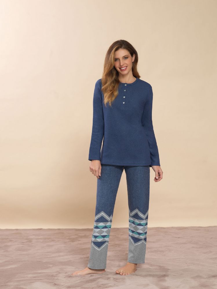 Vacchetti | Pigiama Donna Serafino 77941 Punto Milano