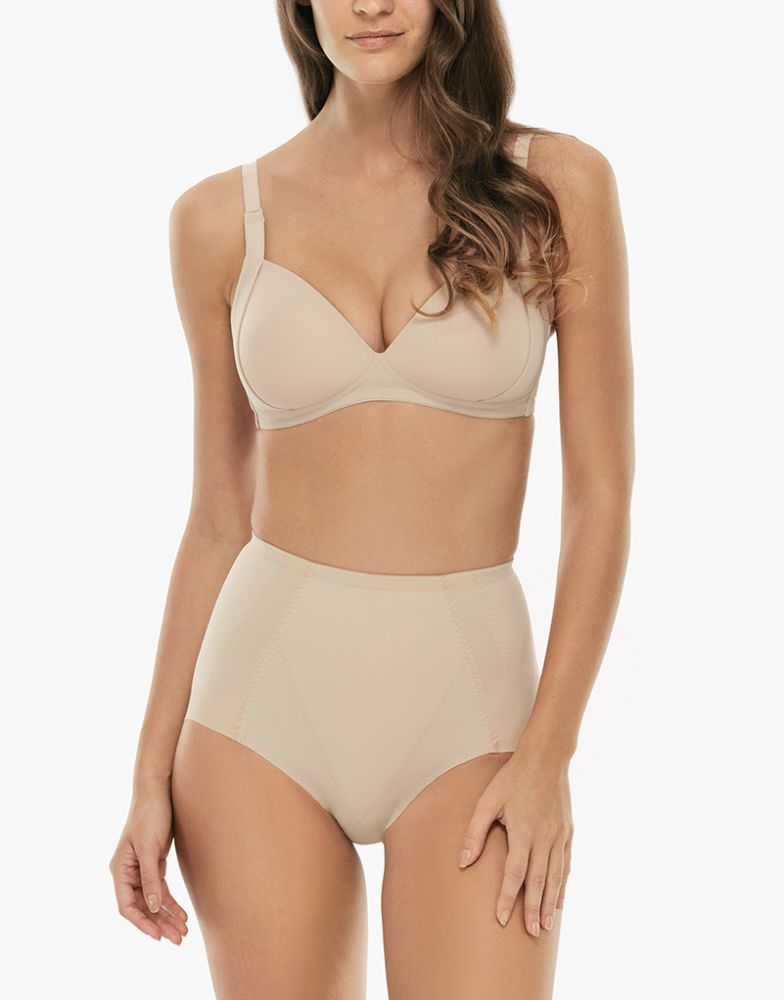 Vacchetti | Slip Donna Guaina Contenitiva Sgambata Senza Cuciture 10253 Microfibra