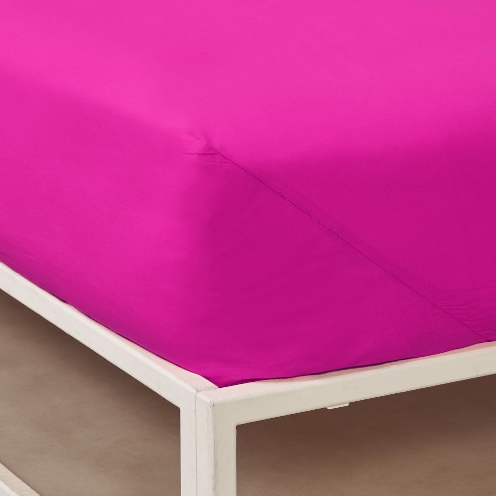 Vacchetti | Lenzuolo Con Angoli Tinta Unita Pop Color 2 Piazze Cotone 