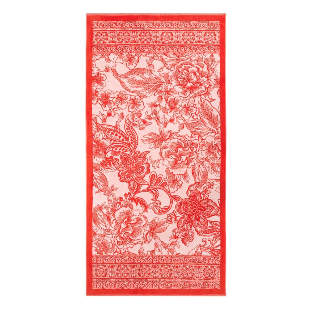 Vacchetti | Telo Mare Fantasia Granfoulard Capodimonte Spugna Cimata