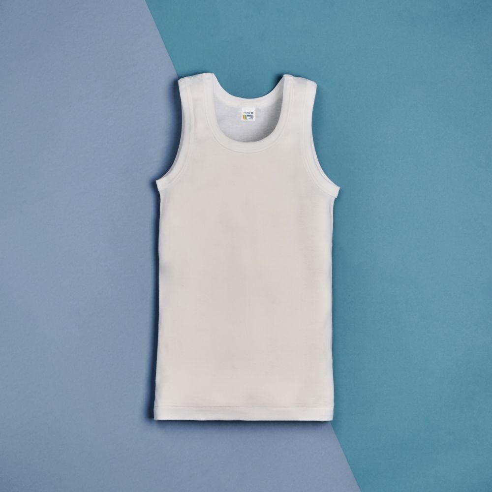 Vacchetti | Canottiera Bambino Spalla Larga Joy Cotone