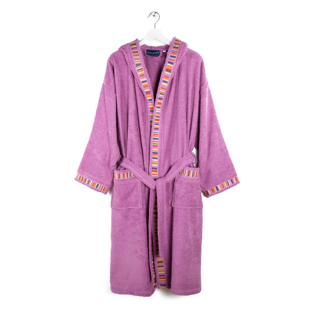 Vacchetti | Accappatoio Con Cappuccio Colori Assortiti Yupi Junior Spugna Di Cotone
