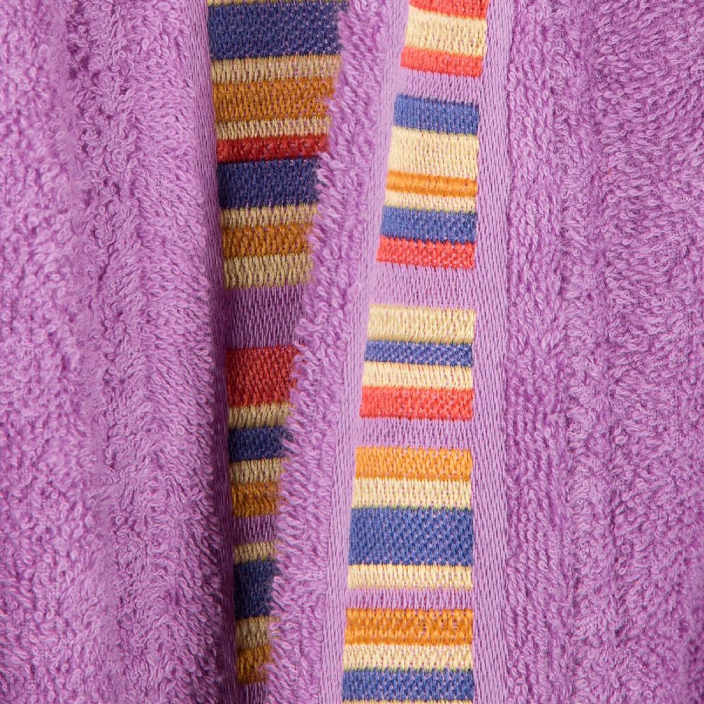 Vacchetti | Accappatoio Con Cappuccio Colori Assortiti Yupi Junior Spugna Di Cotone