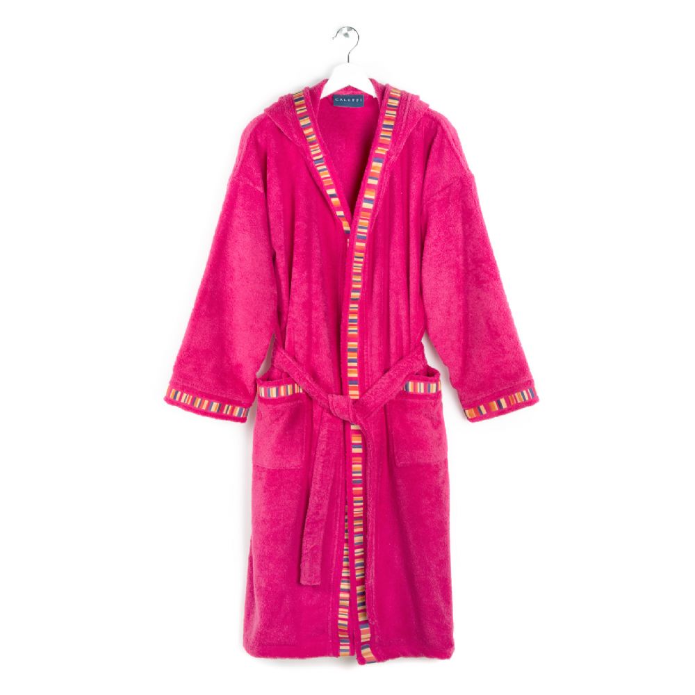 Vacchetti | Accappatoio Con Cappuccio Colori Assortiti Yupi Junior Spugna Di Cotone