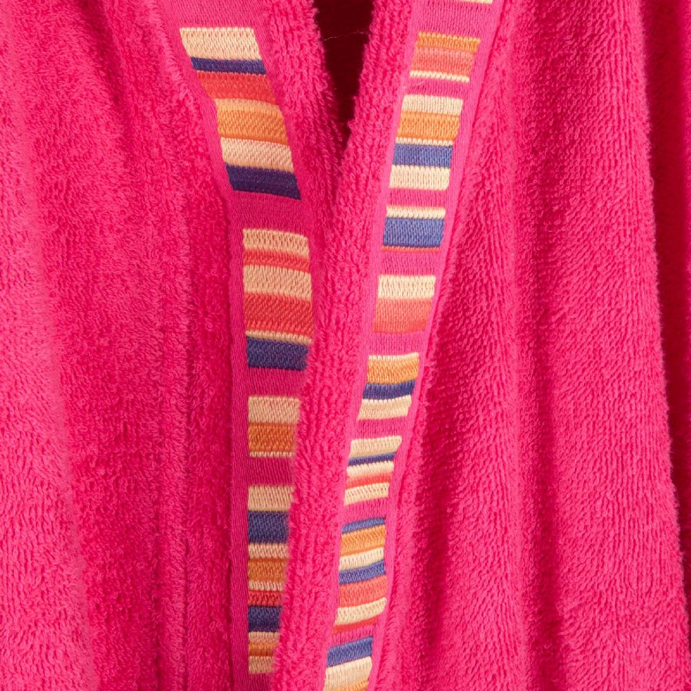 Vacchetti | Accappatoio Con Cappuccio Colori Assortiti Yupi Junior Spugna Di Cotone