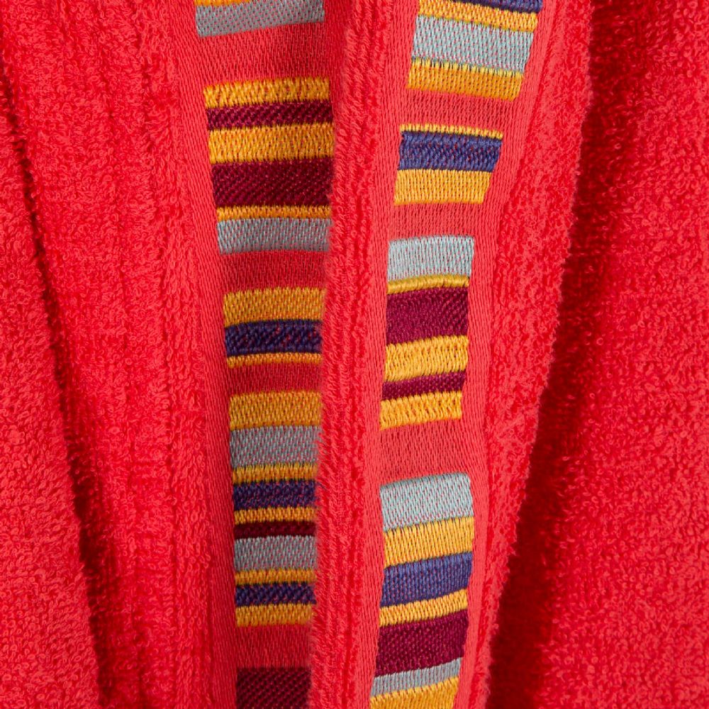 Vacchetti | Accappatoio Con Cappuccio Colori Assortiti Yupi Junior Spugna Di Cotone