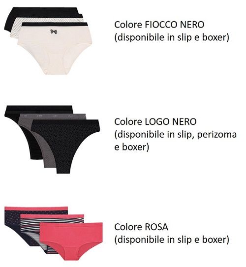 Vacchetti | 3 Slip Donna Cotton Stretch D04C17 Cotone Elasticizzato