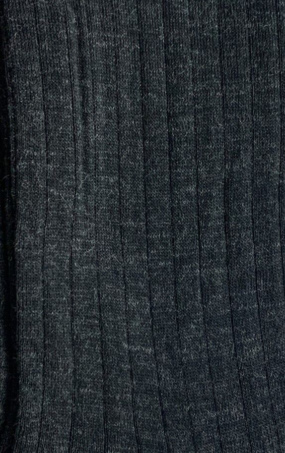 Vacchetti | Calze Uomo Lunghe Costina Tinta Unita 56 80% Lana