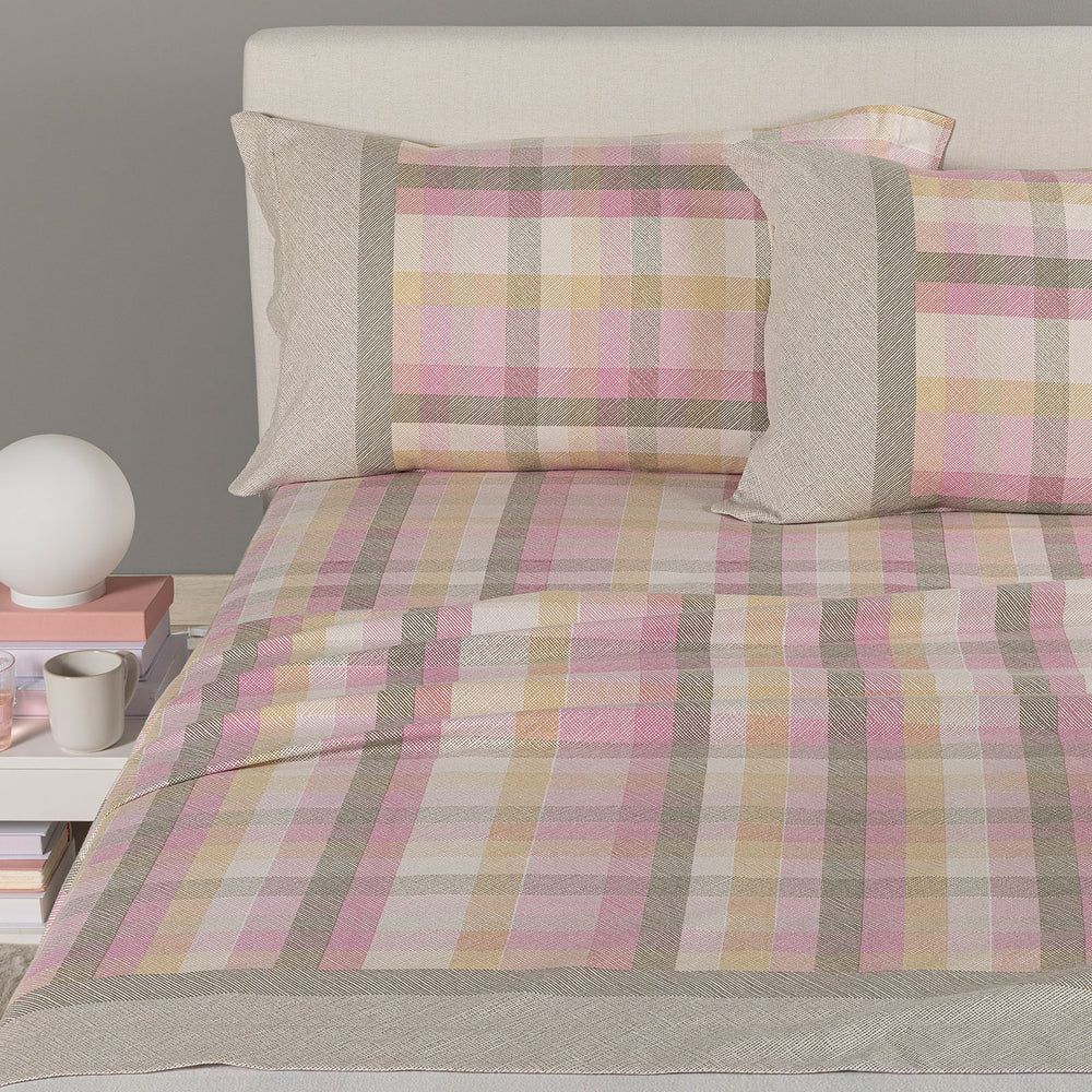 Vacchetti | Completo Lenzuolo 2 Piazze Fantasia Aspen Flanella