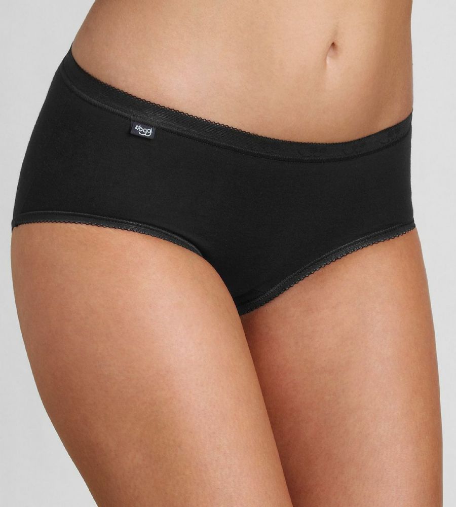 Vacchetti | 2 Slip Donna Basic Midi Cotone Elasticizzato