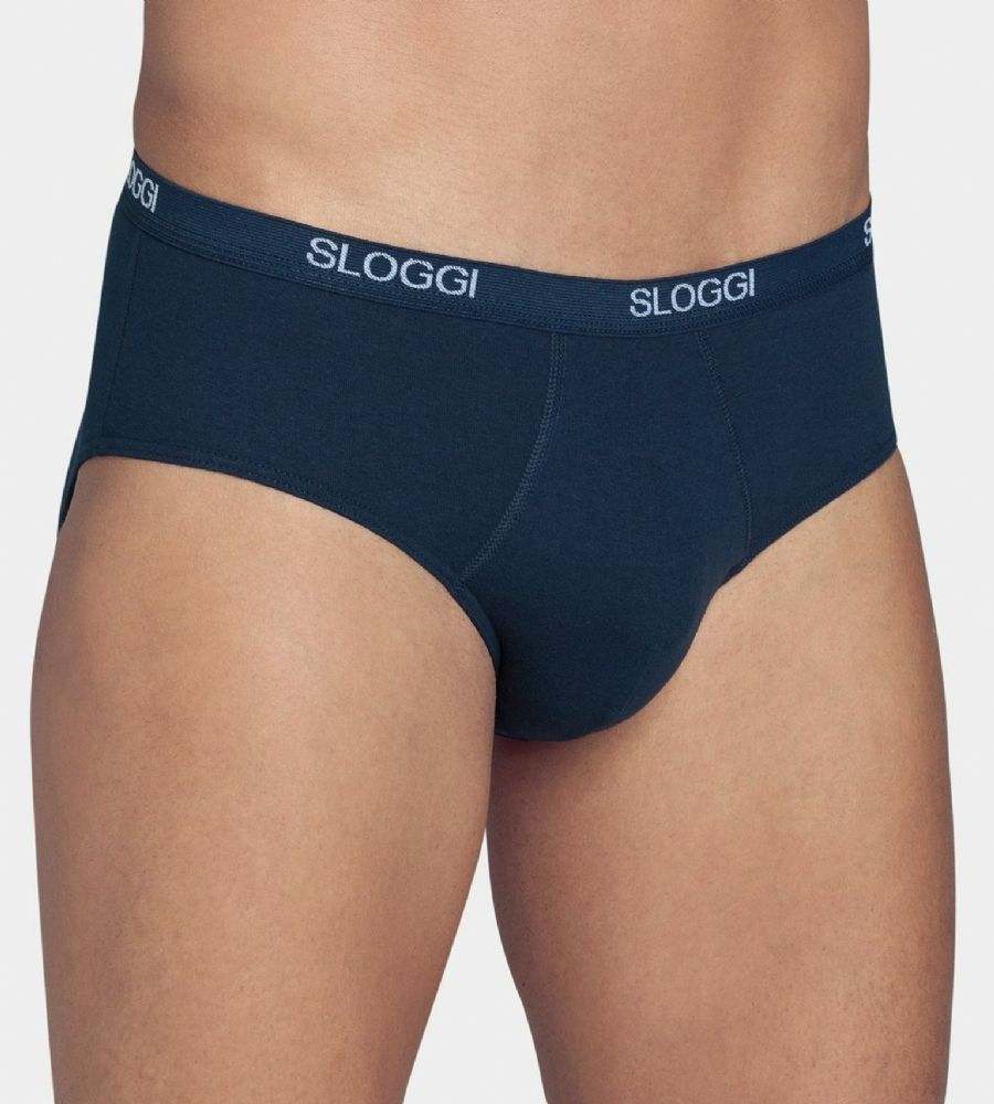 Vacchetti | Slip Uomo Midi Elastico Esterno Basic Cotone elasticizzato