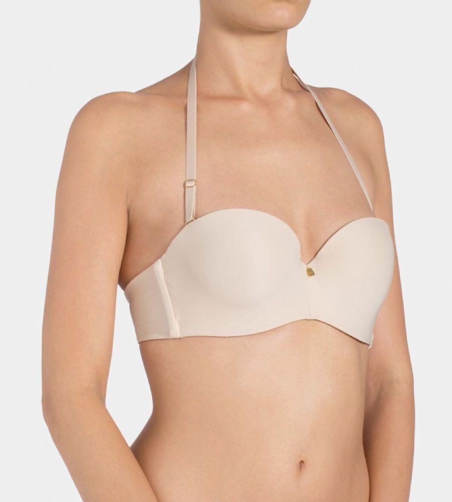 Vacchetti | Reggiseno Fascia Imbottito Con Ferretto Coppe Preformate Body Make Up Essentials WDP Microfibra