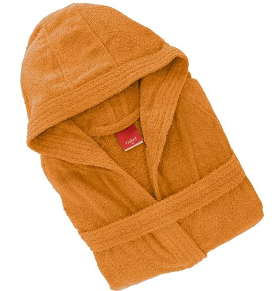 Vacchetti | Accappatoio Con Cappuccio Colori Assortiti Tintaunita & Co. Spugna Di Cotone