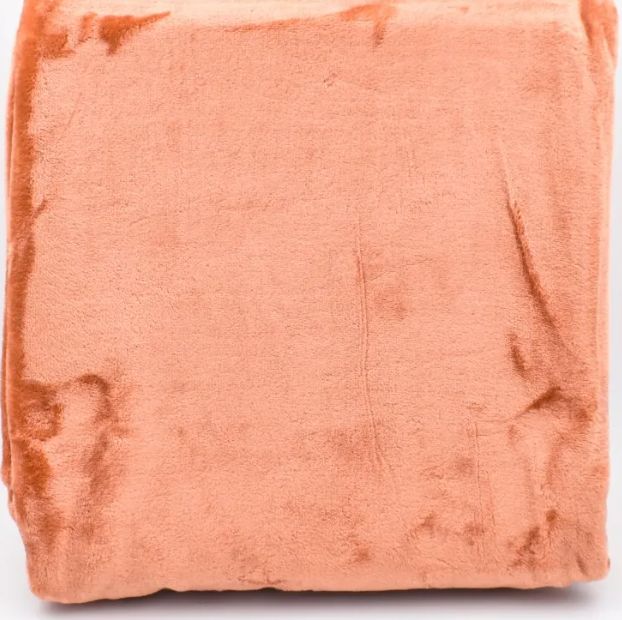 Vacchetti | Coperta 200x200 Tinta Unita Flannel Pile 