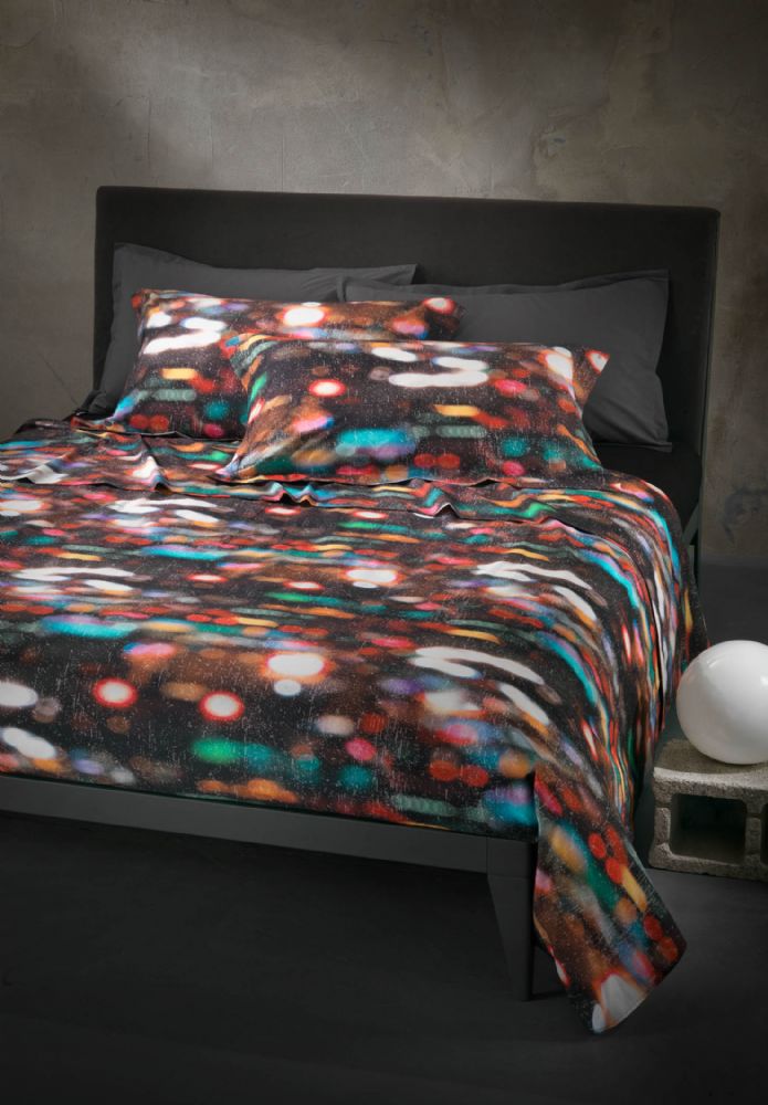 Vacchetti | Completo Lenzuola 1 Piazza E Mezza City Lights Diesel Cotone Percalle