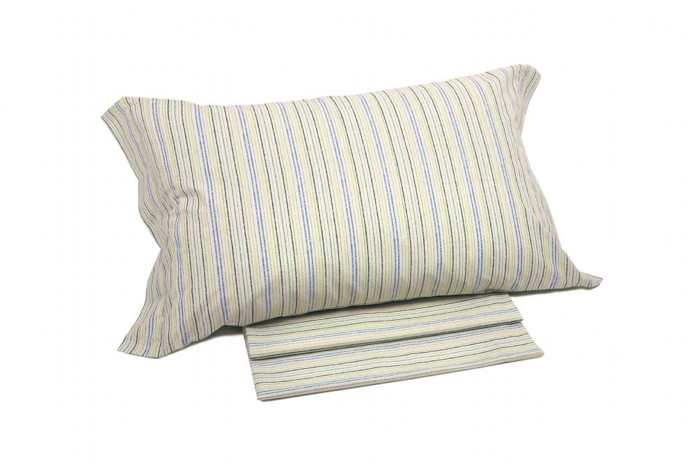 Vacchetti | 2 Federe Cuscino Letto Colors Cotone