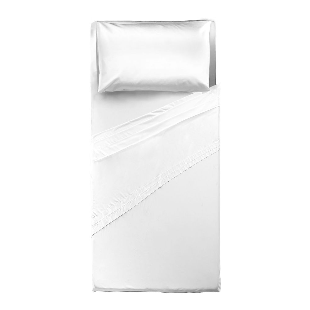 Vacchetti | Bipack Federe Guanciale All'Americana Tinta Unita Cotone