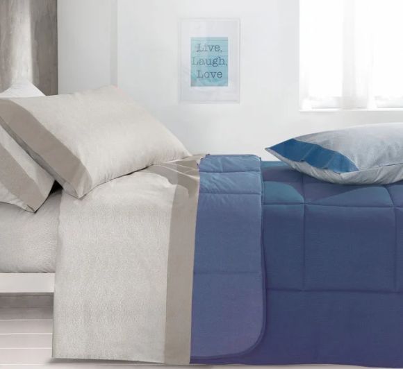 Vacchetti | Completo Lenzuolo 2 Piazze Chromo Flanella