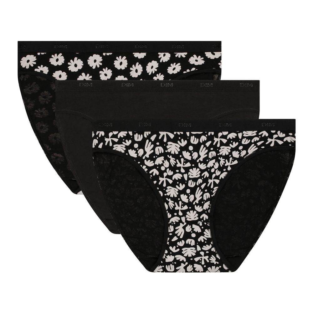 Vacchetti | 3 Slip Donna Cotton Stretch D04C17 Cotone Elasticizzato