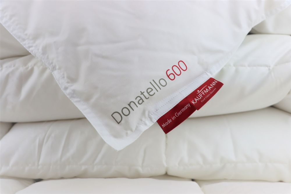Vacchetti | Piumino 2 Piazze 4 Stagioni Donatello 600 Esterno Cotone Interno 100% Fiocco D’Oca Vergine Europa