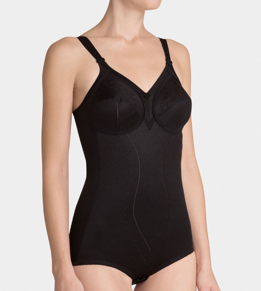 Vacchetti | Body Donna Contenitivo Senza Ferretto Sgambatura Senza Cuciture Doreen 01 BS Misto Cotone