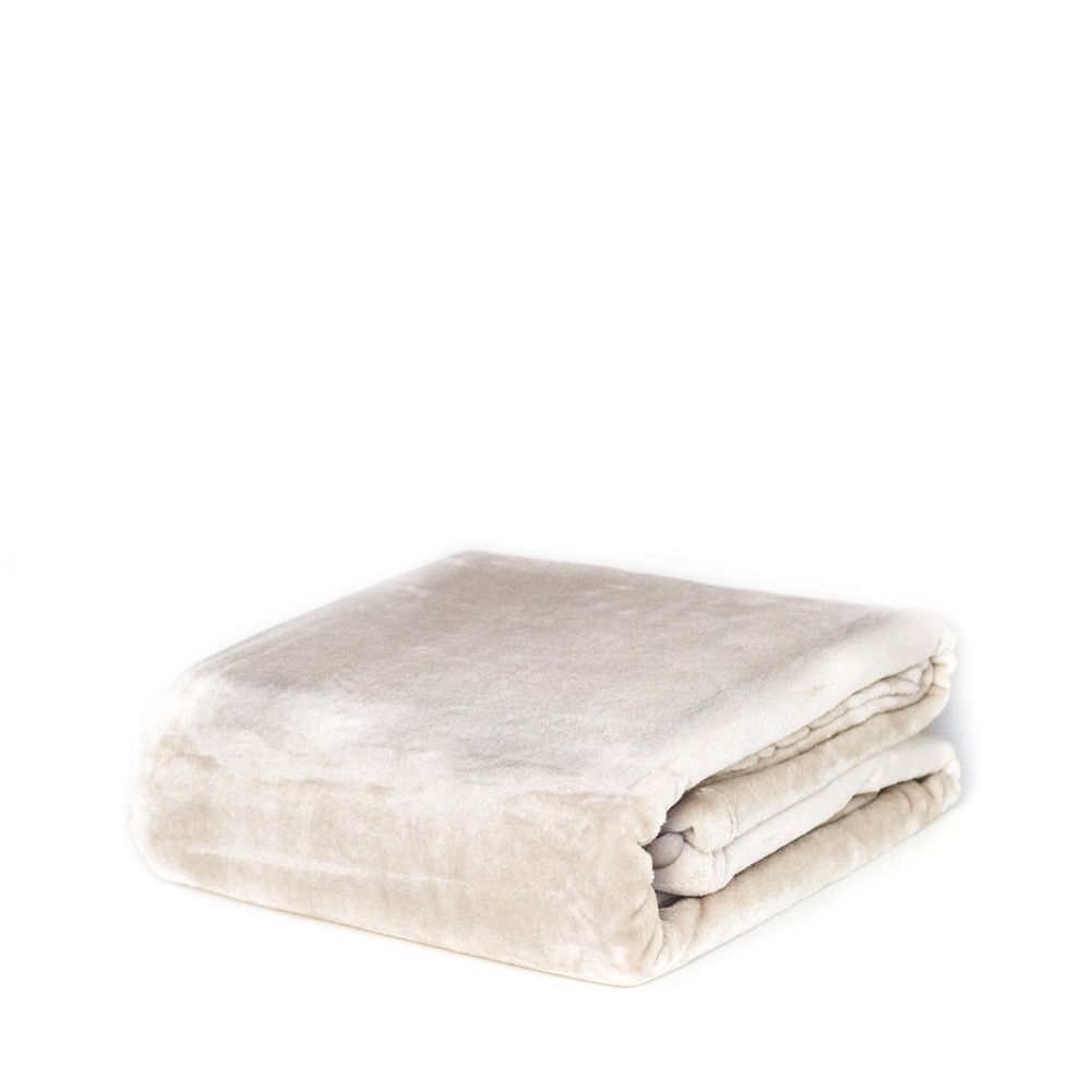 Vacchetti | Coperta 140x200 Tinta Unita Flannel Pile 