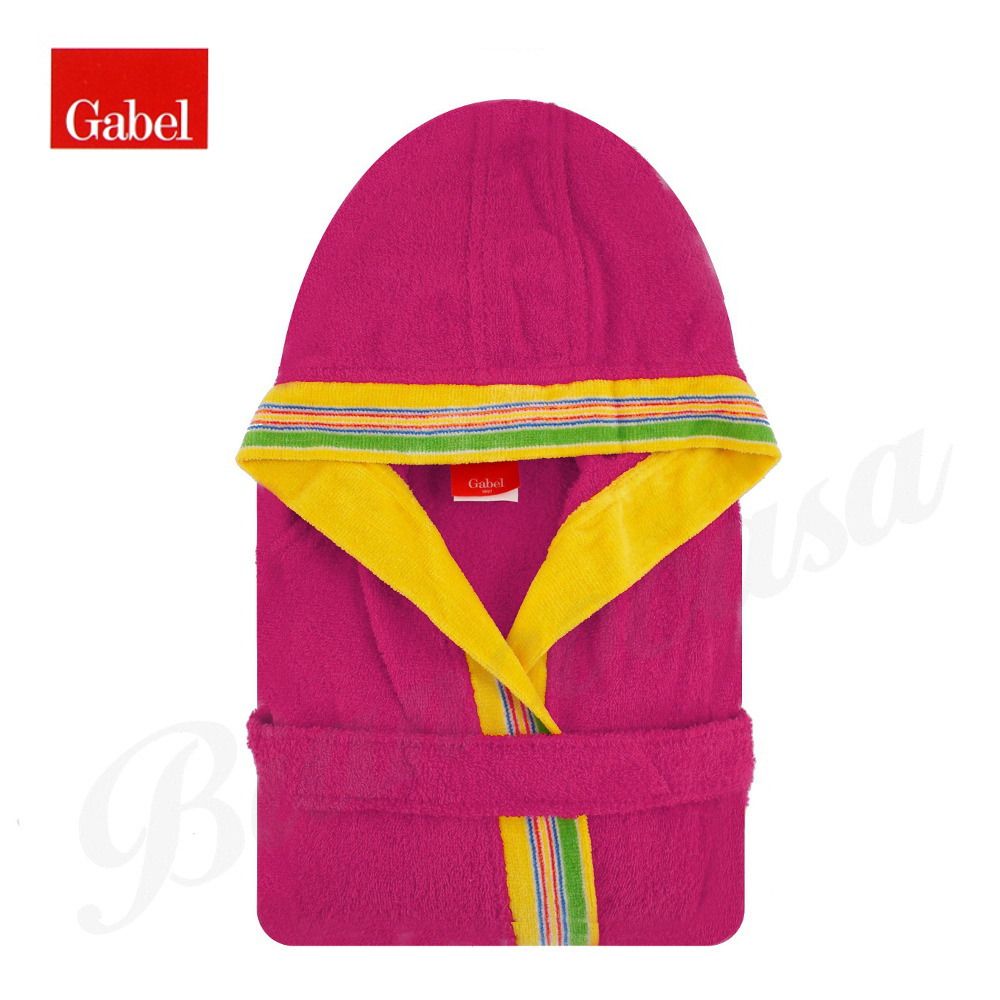 Vacchetti | Accappatoio Con Cappuccio Junior Colori Assortiti Pongo Spugna Di Cotone