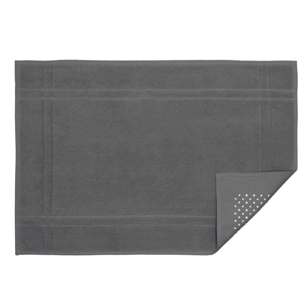 Vacchetti | Tappeto Bagno Con Antiscivolo Tinta Unita 50x80 Origami Cotone Jacquard
