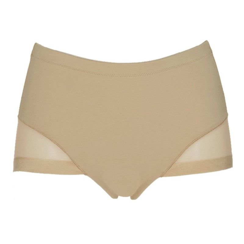 Vacchetti | Slip Donna Guaina Contenitiva Sgambata Liscia 10071 Microfibra/Tulle