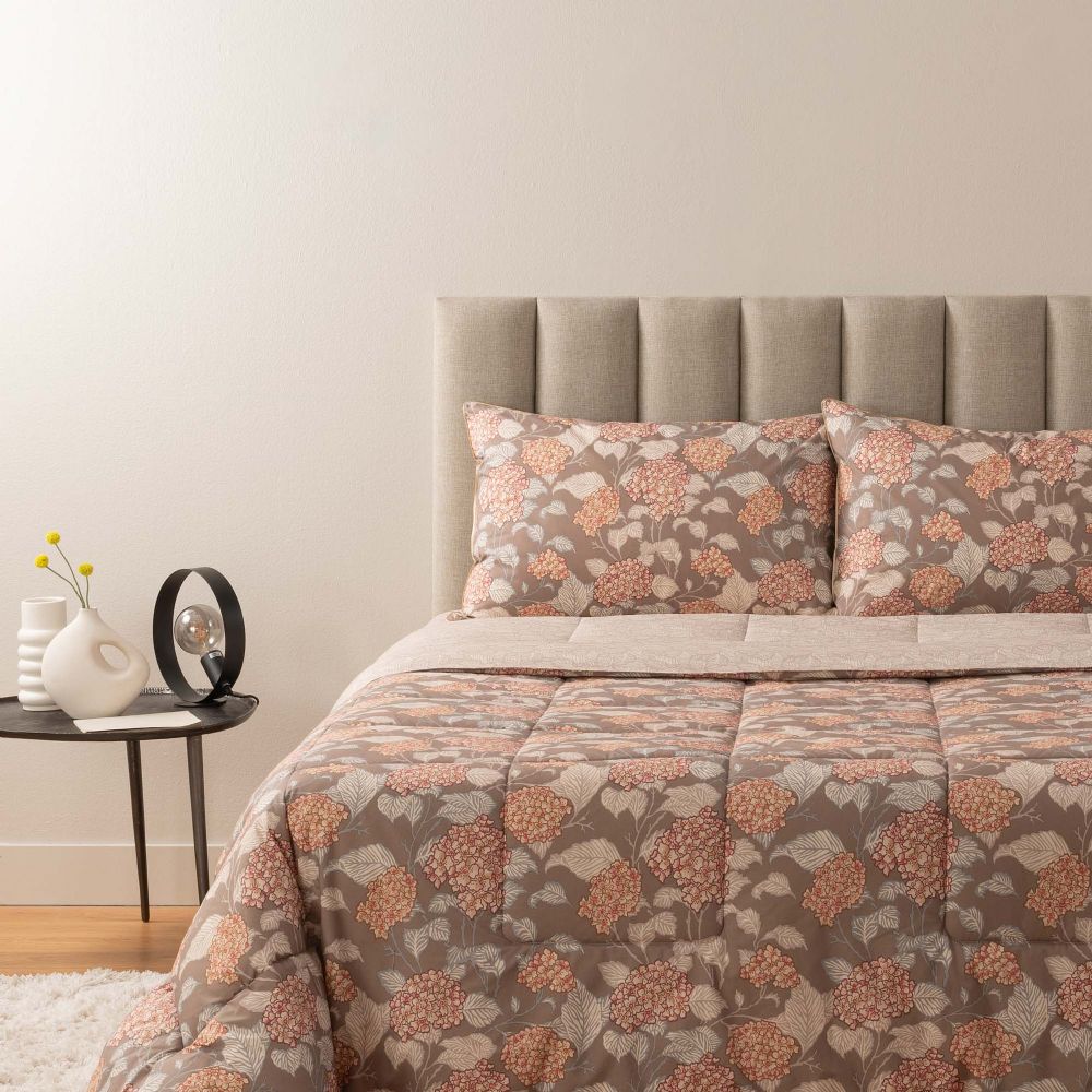 Vacchetti | Completo Lenzuolo 2 Piazze Fantasia Easy Chic Highgrove Cotone Percalle