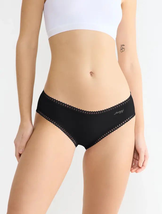 Vacchetti | 3 Slip Hipster Fianco Alto Fantasia Go Crush Hipster Cotone Elasticizzato Biologico