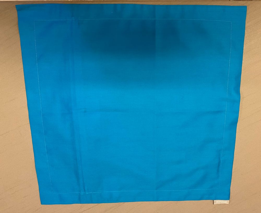 Vacchetti | Copricuscino 40x40 Con Cerniera Granfoulard Tinta Unita Raso Di Cotone