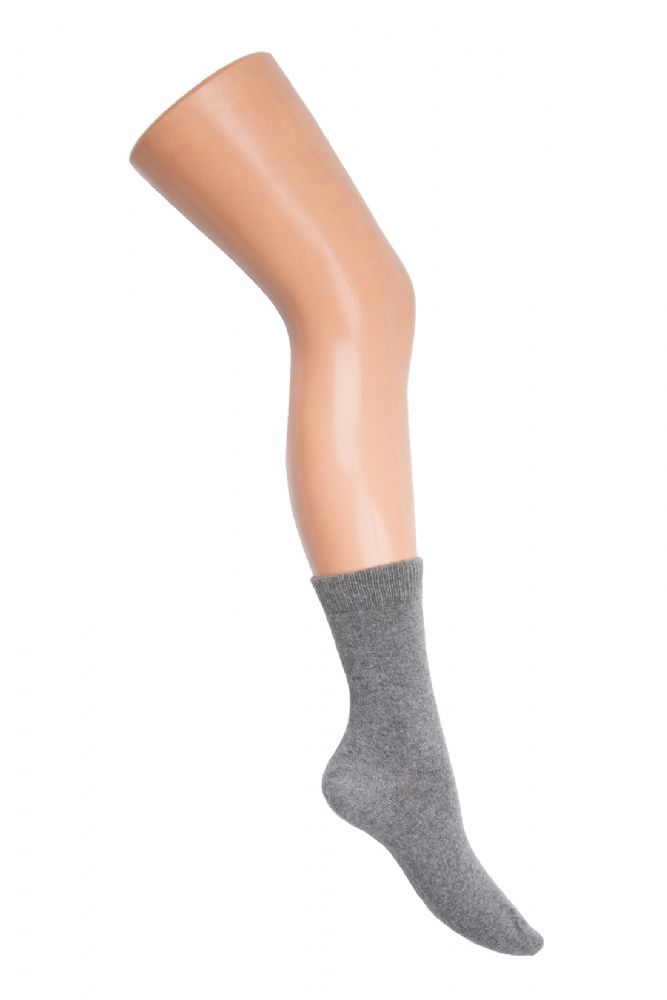 Vacchetti | Calze Donna Corte Tinta Unita/Rigate Lady Lana/Cachemire