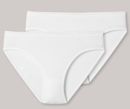 Vacchetti | 2 Slip Bambina 173522 Cotone Organico Pima Elasticizzato