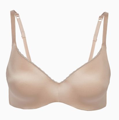 Vacchetti | Reggiseno Imbottito Con Ferretto Estraibile Coppe Senza Cucitura 14125 Microfibra Lucida