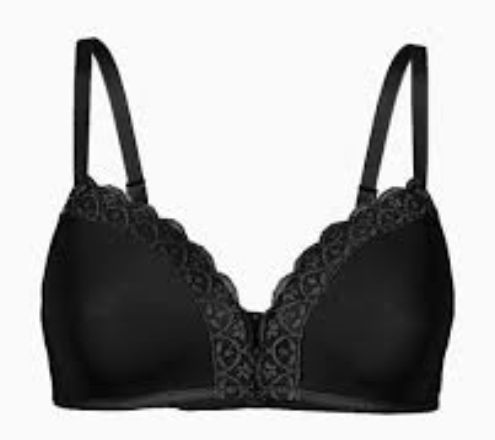 Vacchetti | Reggiseno Imbottito Pizzo Senza Ferretto 14152 Microfibra
