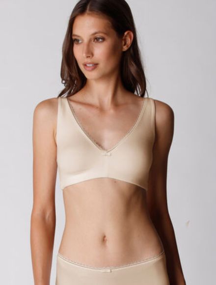 Vacchetti | Reggiseno Senza Ferretto L0BBI Cotone Biologico