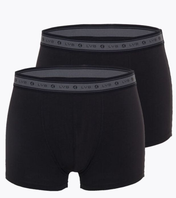 Vacchetti | 2 Boxer Uomo Elastico Esterno L06AC Cotone Organico Elasticizzato