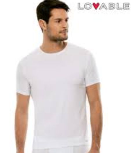 Vacchetti | T Shirt Uomo Mezza Manica Girocollo 66016 Cotone Supima Elasticizzato