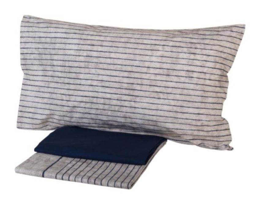 Vacchetti | Completo Lenzuola 2 Piazze Line Cotone Percalle