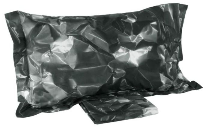 Vacchetti | Completo Lenzuola 2 Piazze Wrinkle Metal Diesel Cotone Percalle