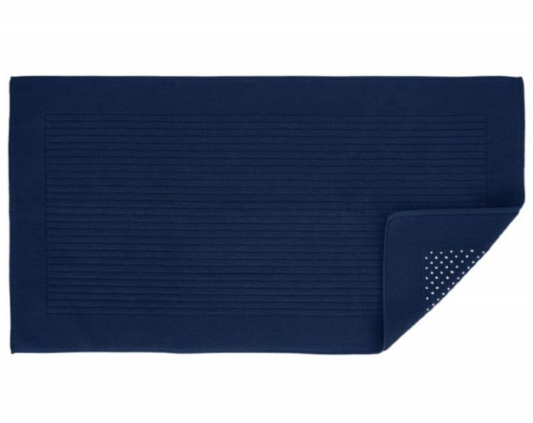 Vacchetti | Tappeto Bagno Con Antiscivolo Tinta Unita 50x80 Origami Cotone Jacquard
