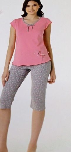 Vacchetti | Pigiama Donna Pinocchietto L0CPW Cotone