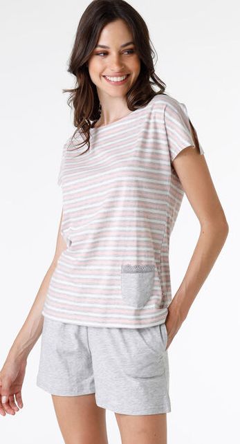 Vacchetti | Pigiama Donna Corto Girocollo L0CT8 Jersey 