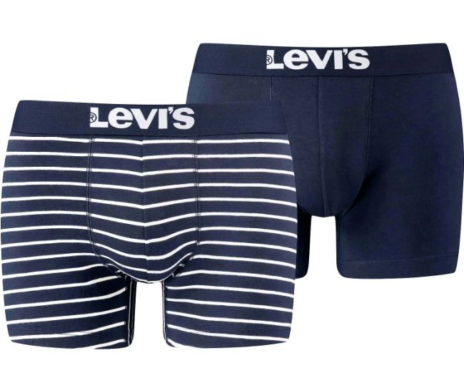 Vacchetti | 2 Boxer Uomo Elastico Esterno LEVI'S 905011001 BIPACK cotone elasticizzato